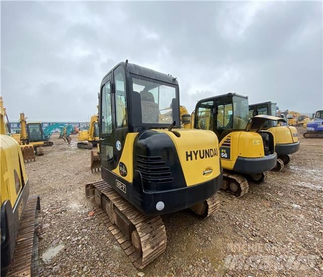 Hyundai R60W-7 Bagri goseničarji