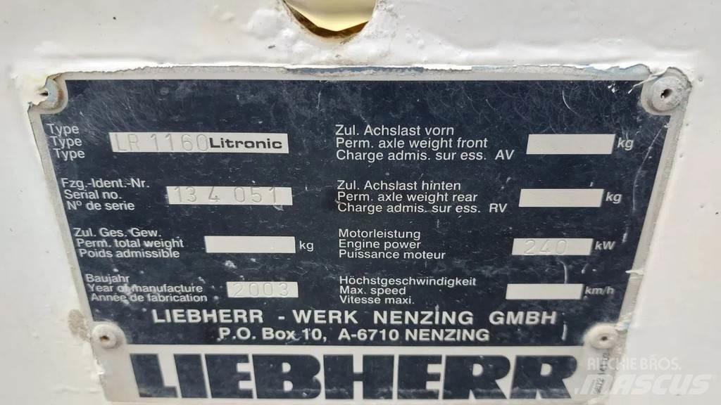 Liebherr LR 1160 Dvigala na gosenicah