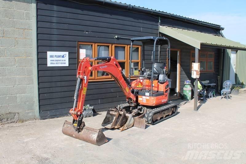 Kubota U 17-3 Mini bagri <7t