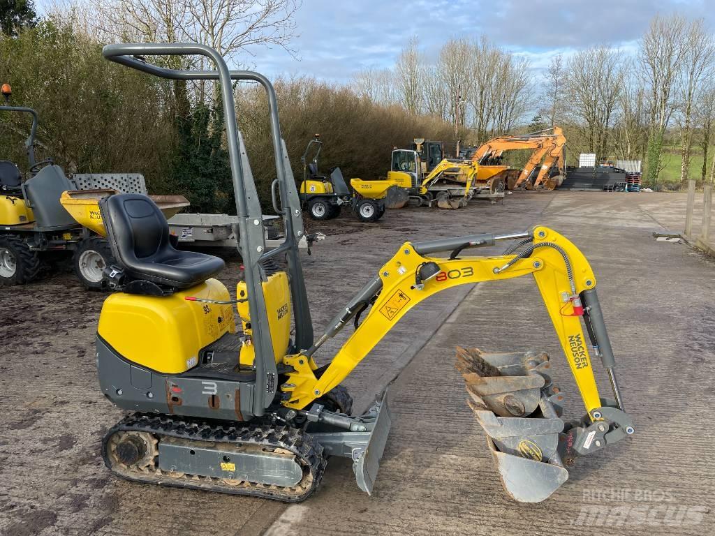 Wacker Neuson 803 Mini bagri <7t