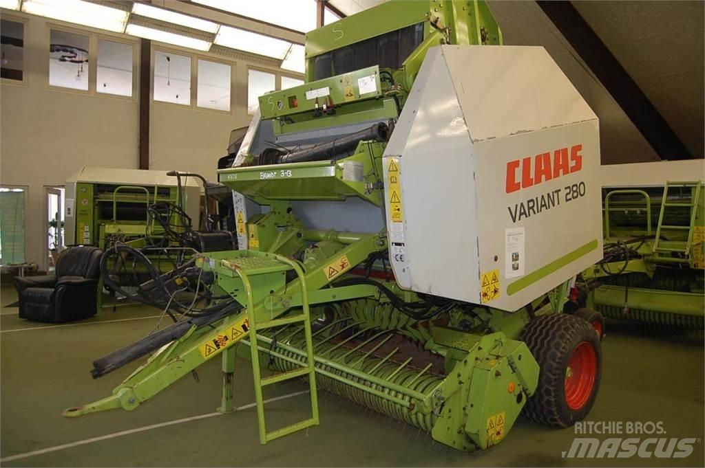 CLAAS Variant 280 Balirke (okrogle bale)