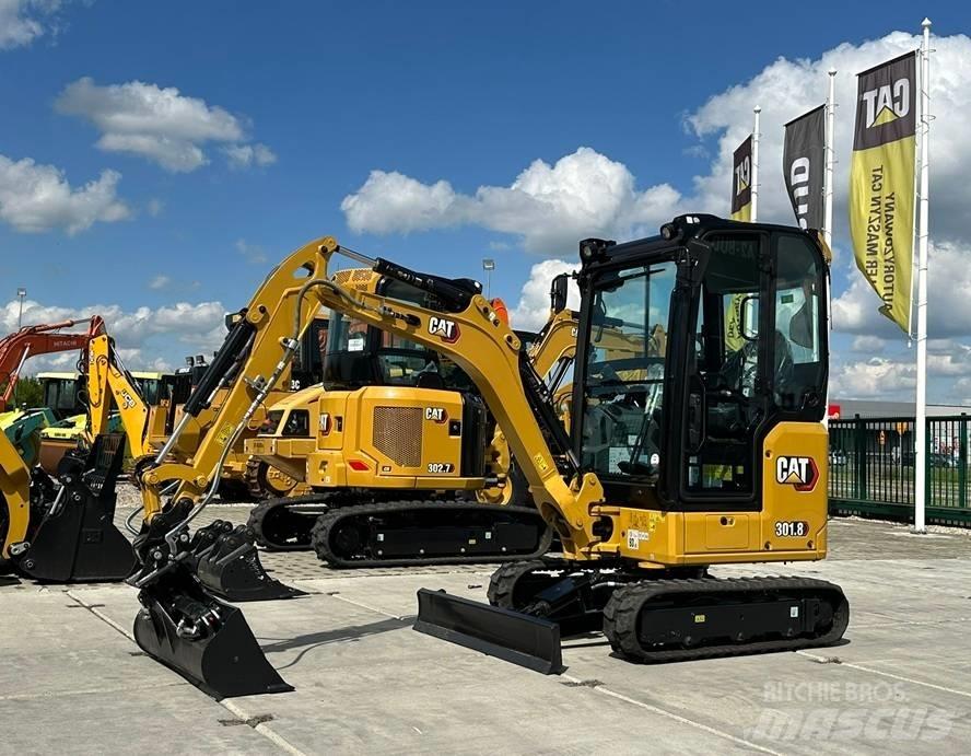 CAT 301.8 Mini bagri <7t