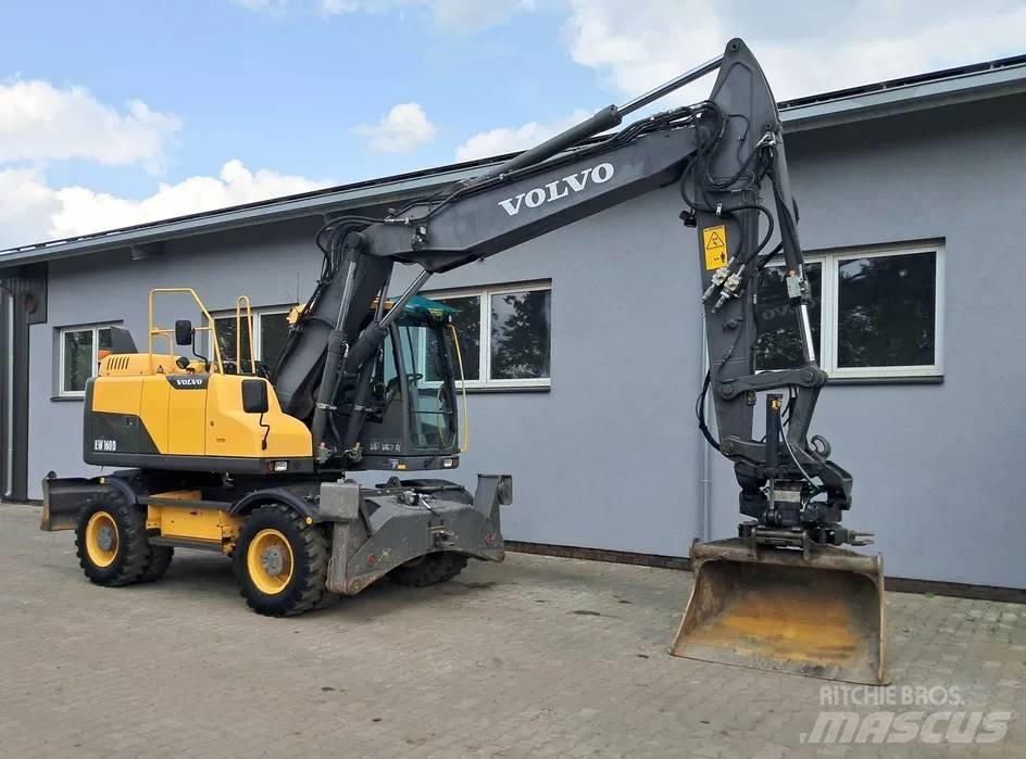 Volvo EW 160 D Bagri na kolesih