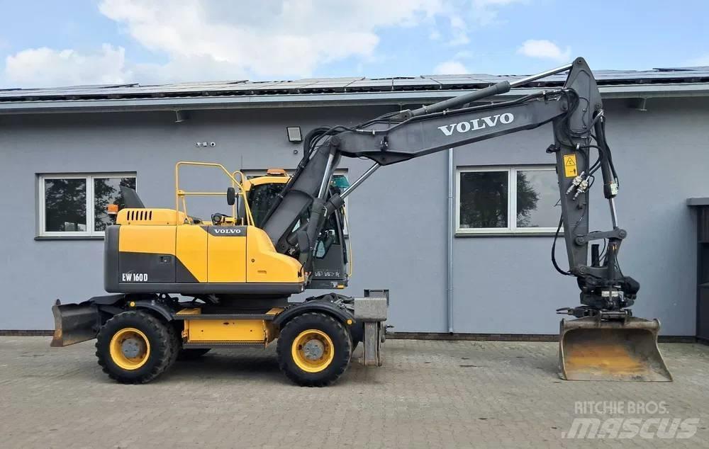 Volvo EW 160 D Bagri na kolesih