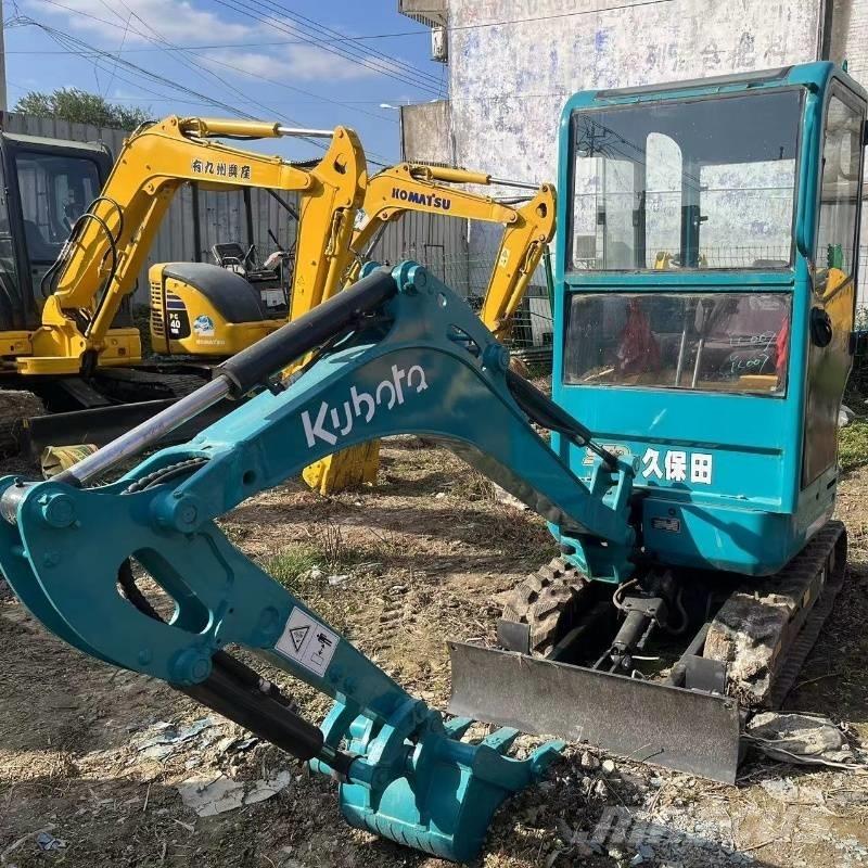 Kubota U 17 Mini bagri <7t