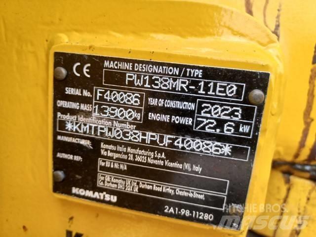Komatsu PW138MR-11E0 Bagri na kolesih