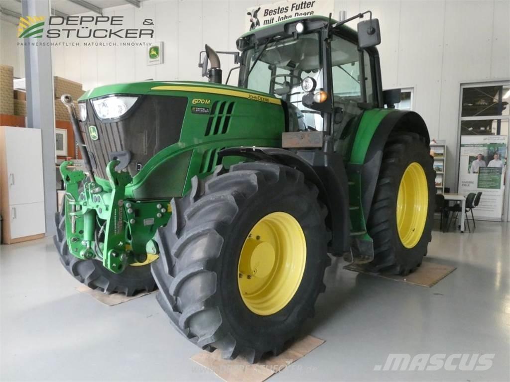 John Deere 6170M Traktorji
