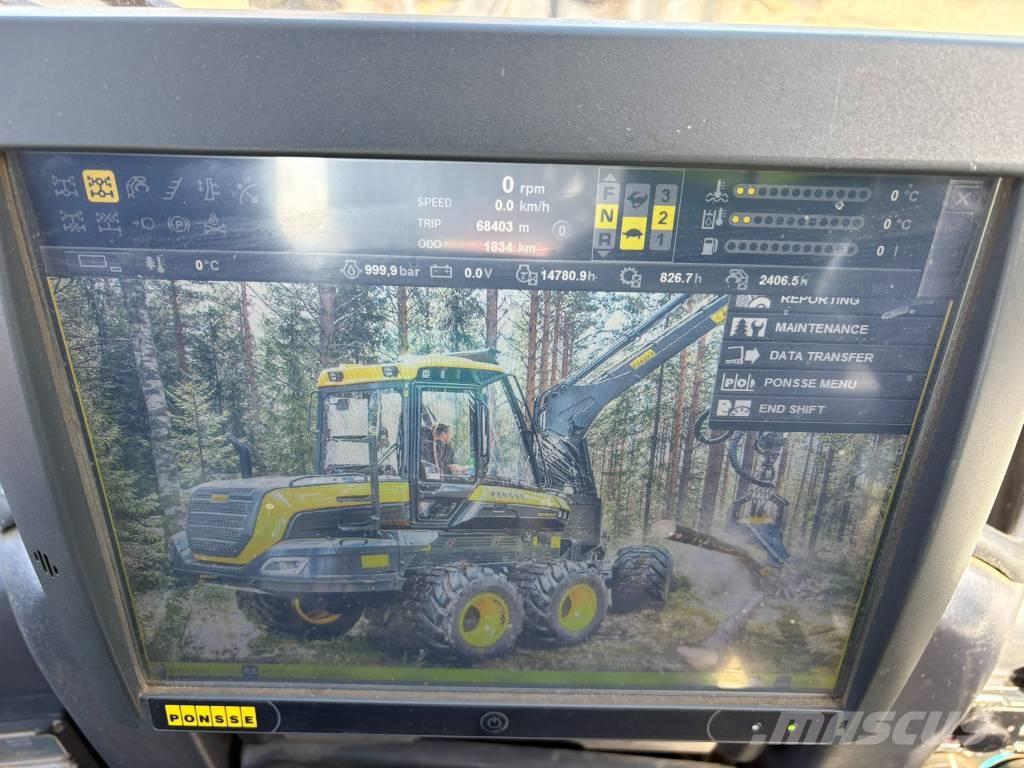 Ponsse Fox 8W Harvesterji
