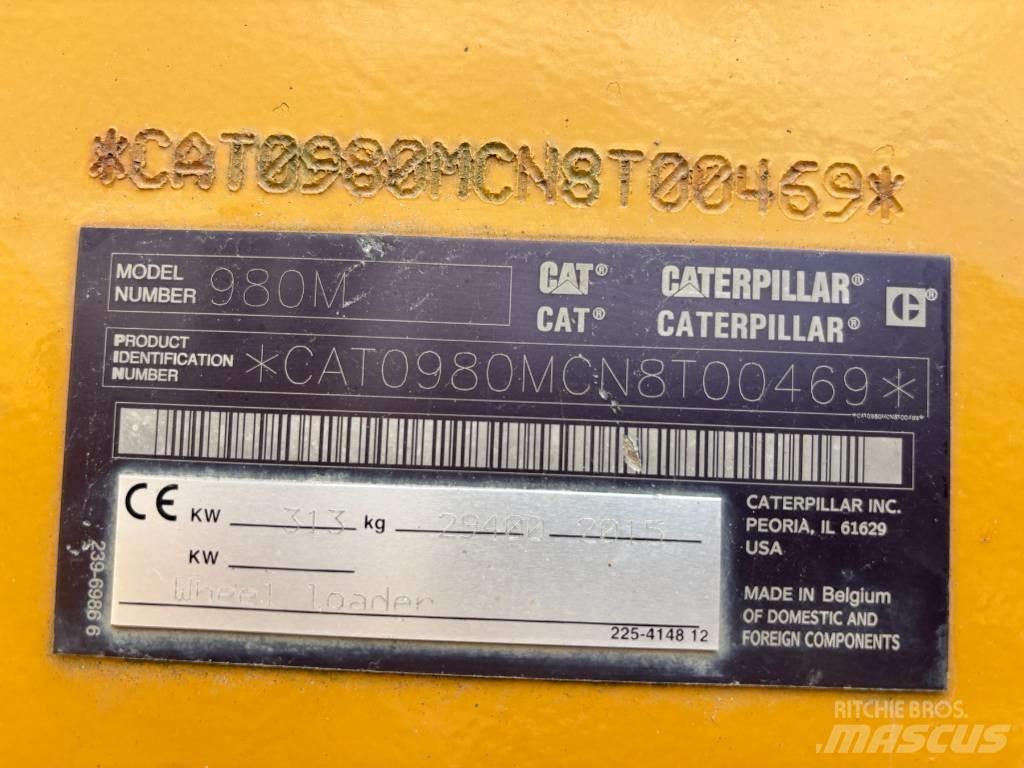 CAT 980 M Kolesni nakladalci