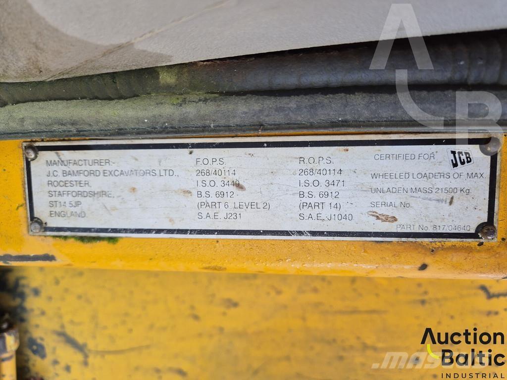 JCB 456 B ZX Kolesni nakladalci