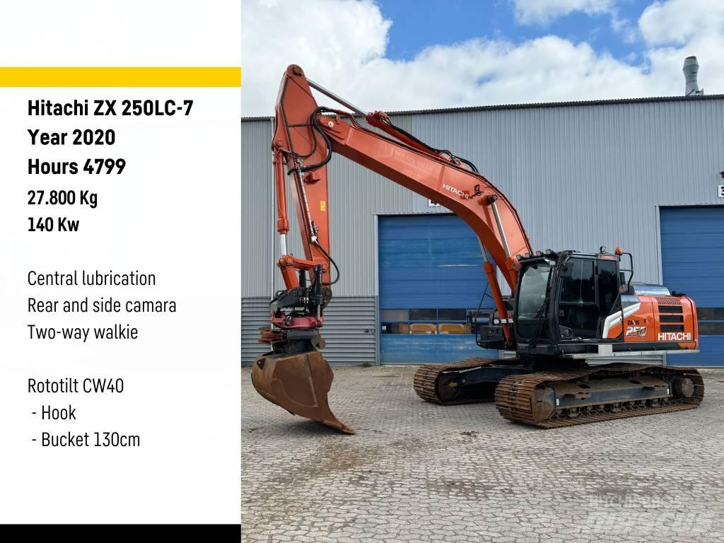 Hitachi ZX250-7 Bagri goseničarji