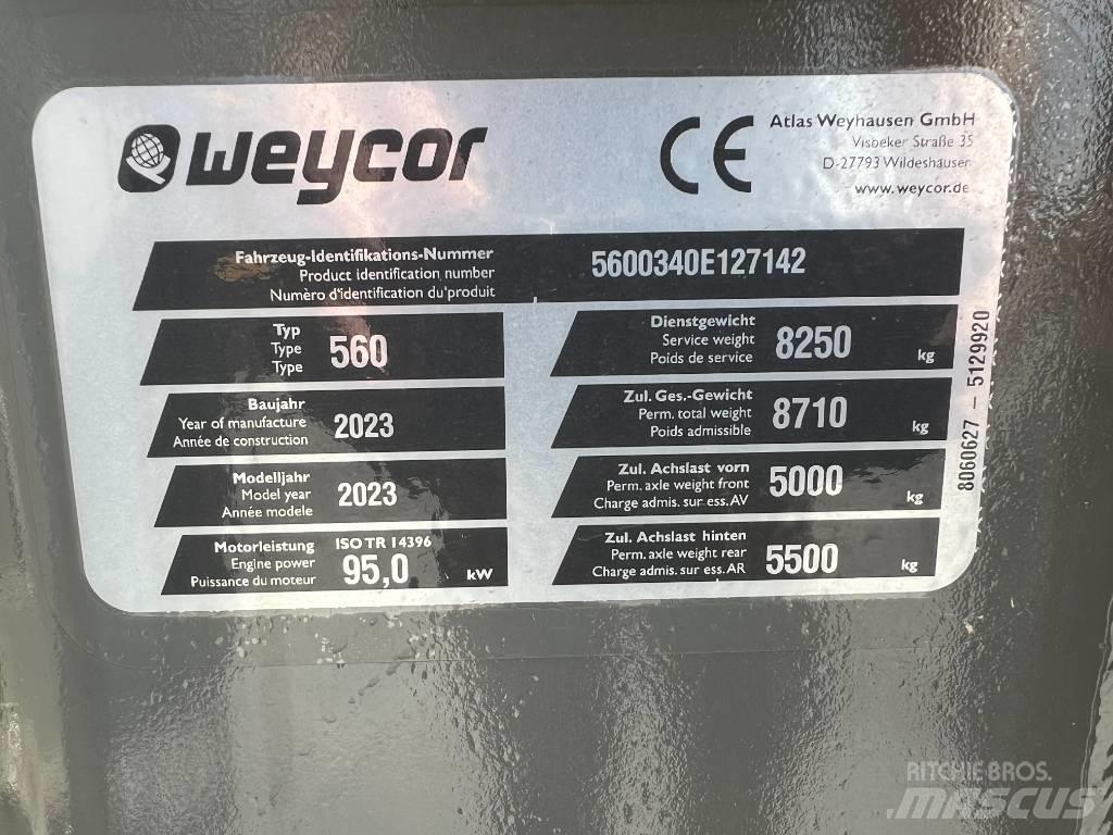 Weycor AR560 Kolesni nakladalci
