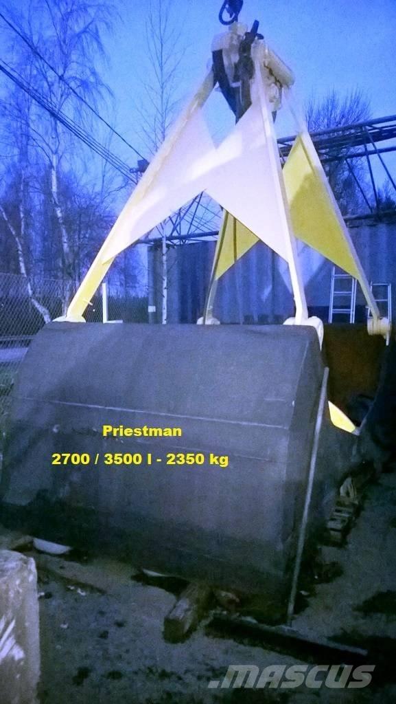 Priestman kauha Rezervni deli in oprema za dvigala