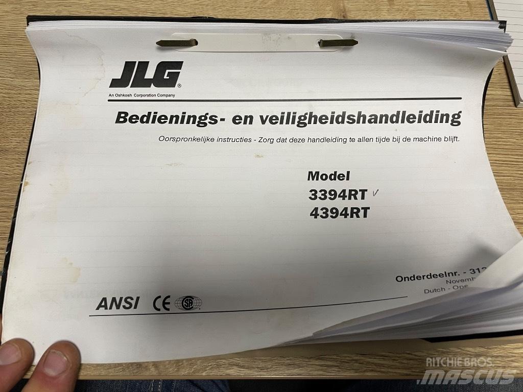 JLG 3394 RT Škarjaste dvižne ploščadi