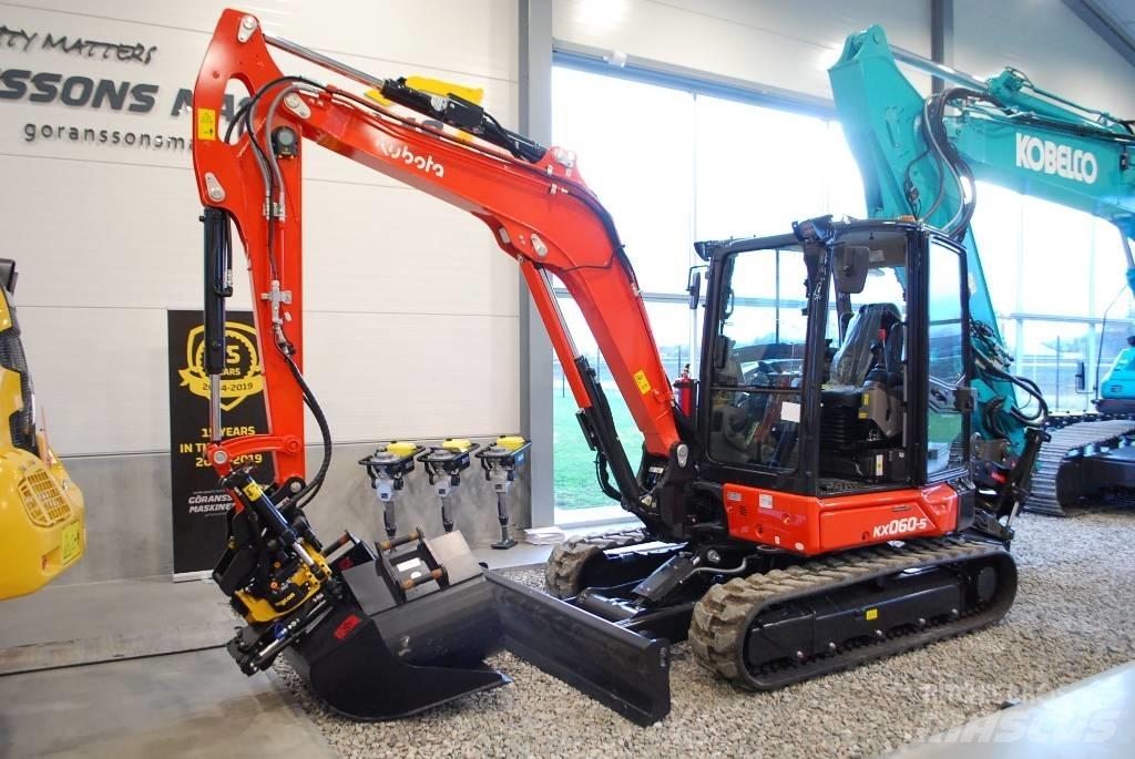 Kubota KX 060-5 Midi bagri 7t – 12t