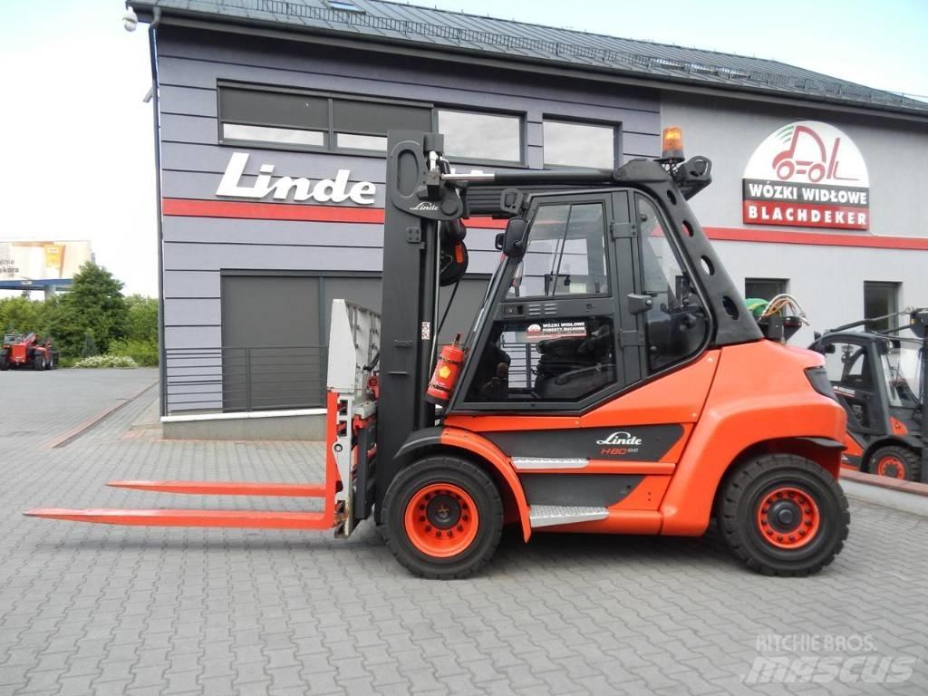 Linde H80T-03 Plinski viličarji