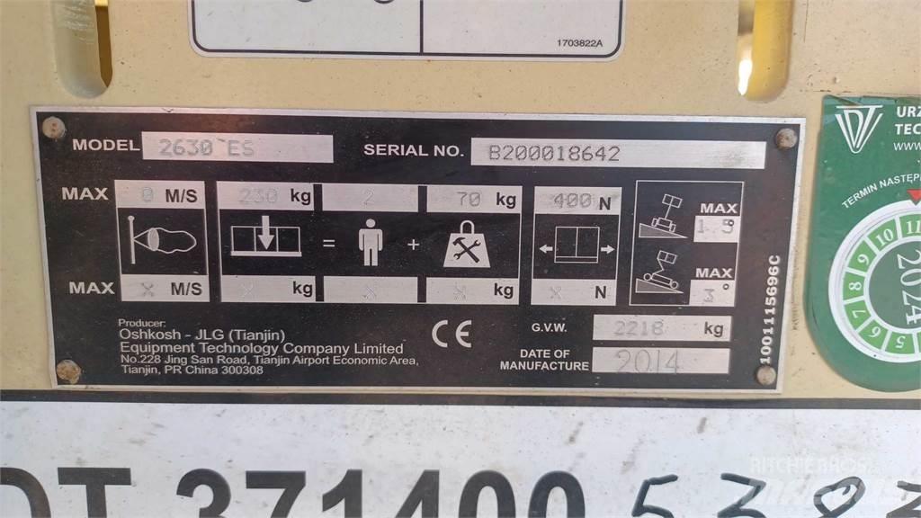 JLG 2630ES Škarjaste dvižne ploščadi