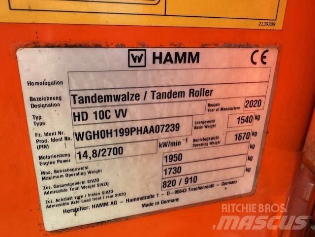 Hamm HD 10 C Dvojni valjarji