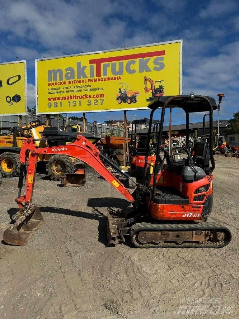 Kubota U 17-3 Mini bagri <7t