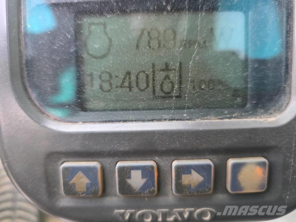 Volvo EW 205 D Bagri na kolesih