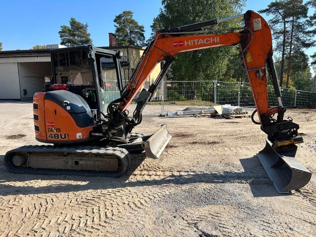 Hitachi ZX 48 U-5 A Mini bagri <7t