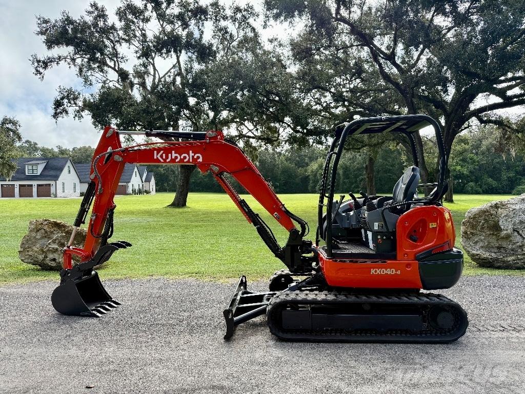 Kubota KX 040-4 Mini bagri <7t