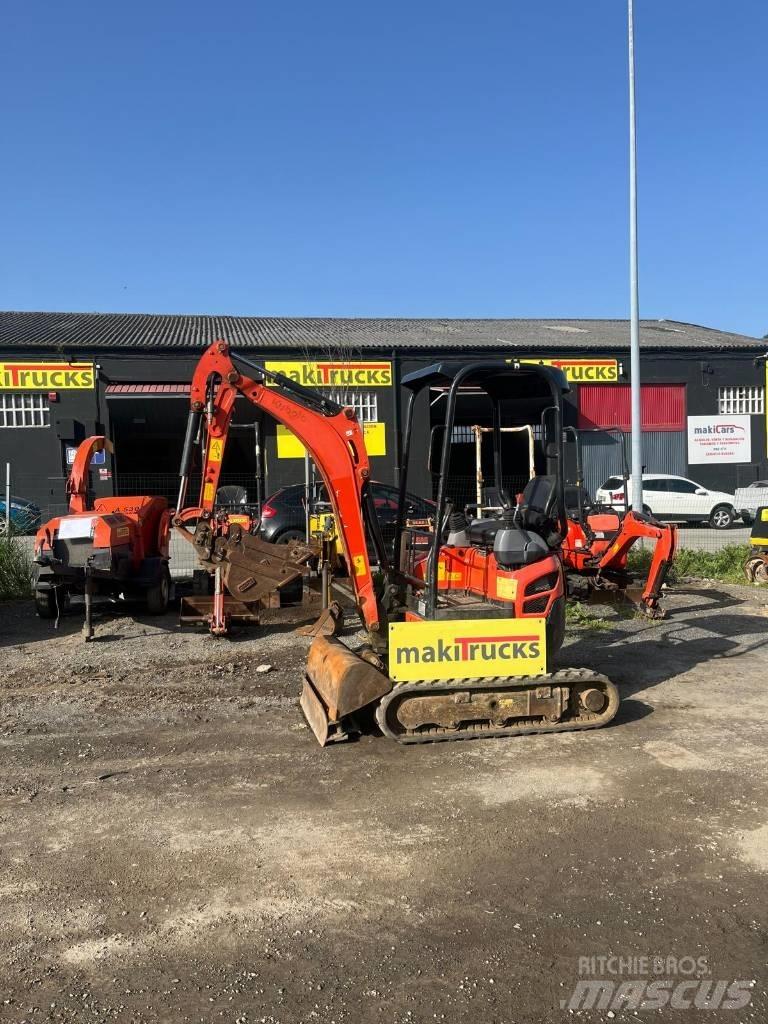 Kubota U 17-3 Mini bagri <7t
