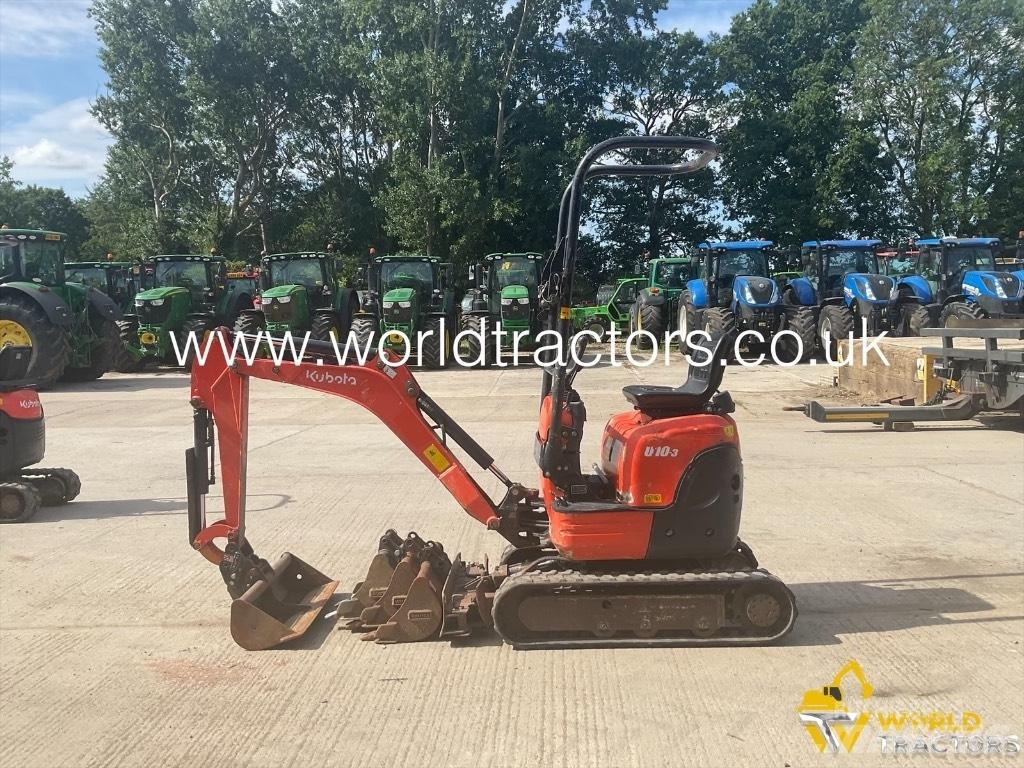 Kubota U 10-3 Mini bagri <7t