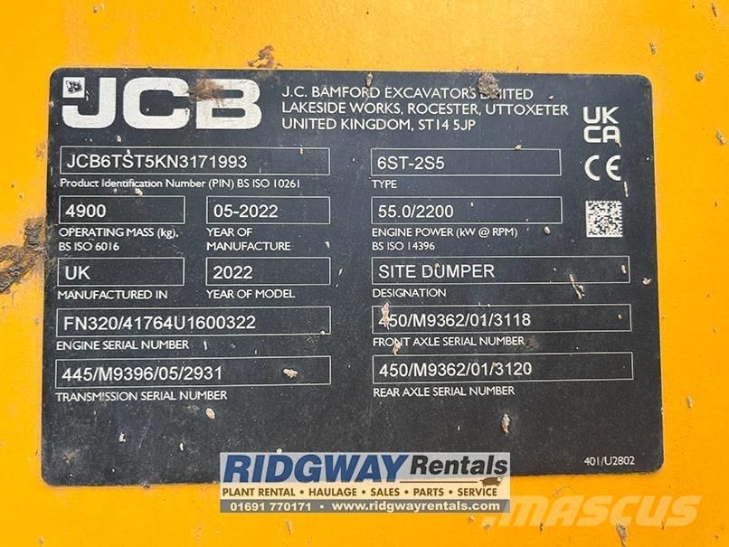 JCB 6 ST Ne cestni demperji