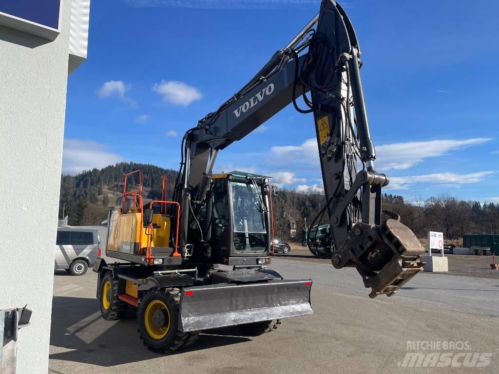 Volvo EW160E Bagri na kolesih