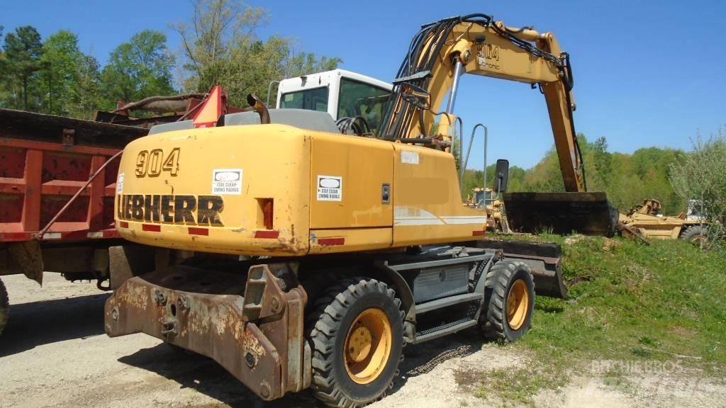 Liebherr A 904 C Bagri na kolesih