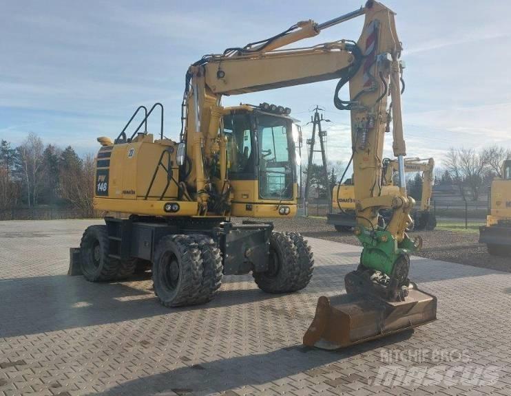 Komatsu PW 148-10 Bagri na kolesih