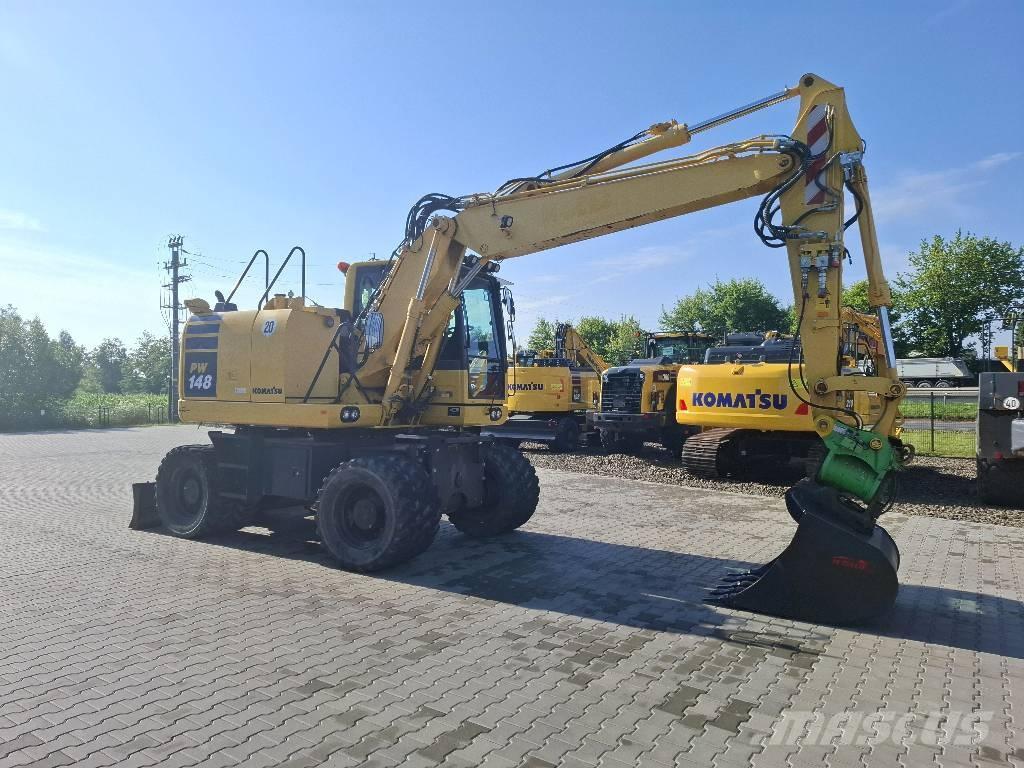 Komatsu PW 148-10 Bagri na kolesih