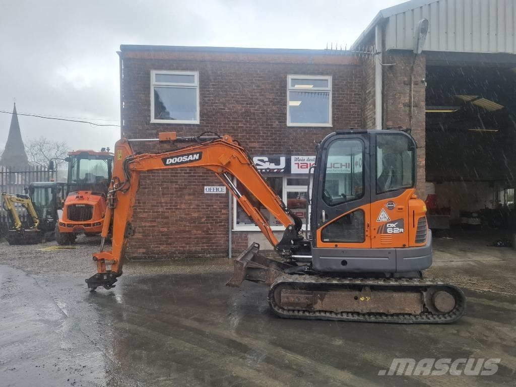 Doosan DX 62 R-3 Mini bagri <7t