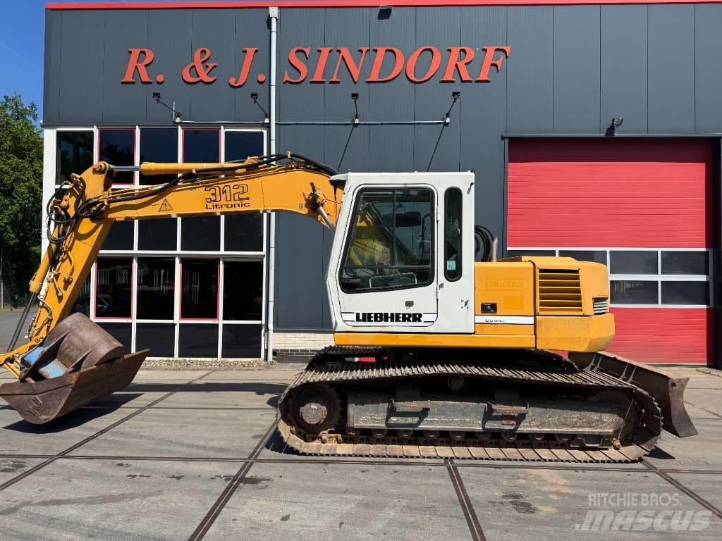 Liebherr R 312 Bagri goseničarji