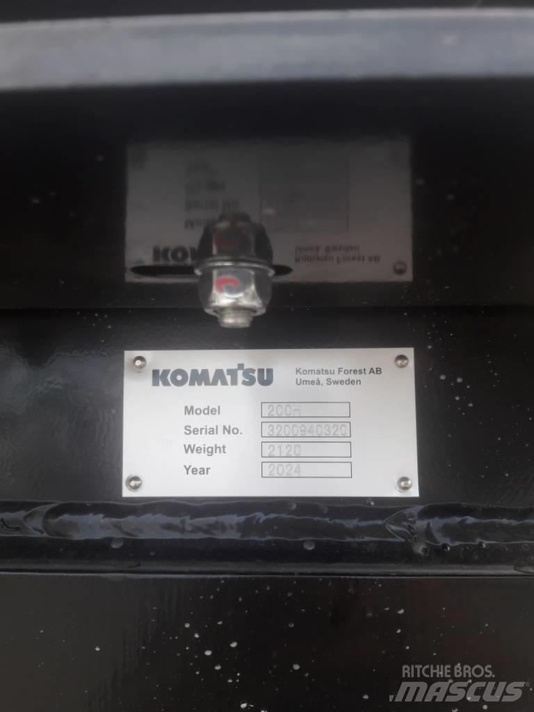 Komatsu 200H Dvigala za gozdne kombajne