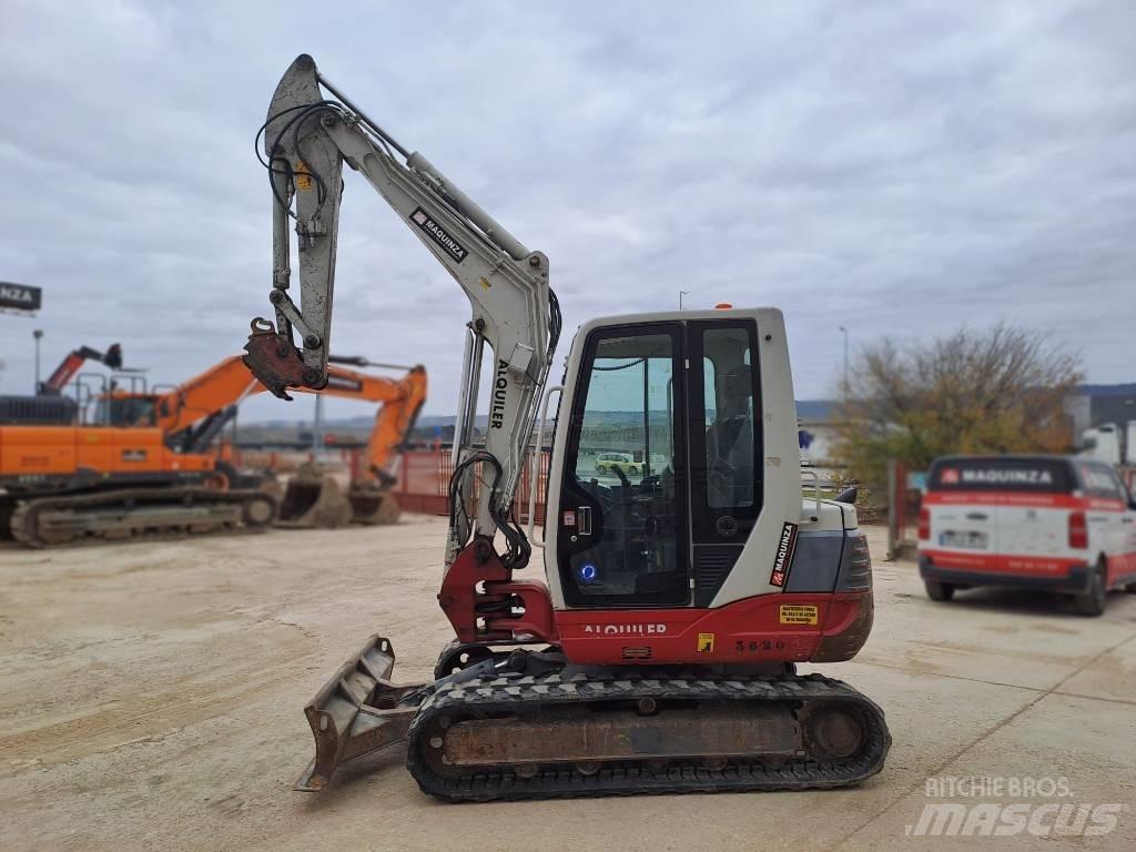 Takeuchi TB 250 Mini bagri <7t