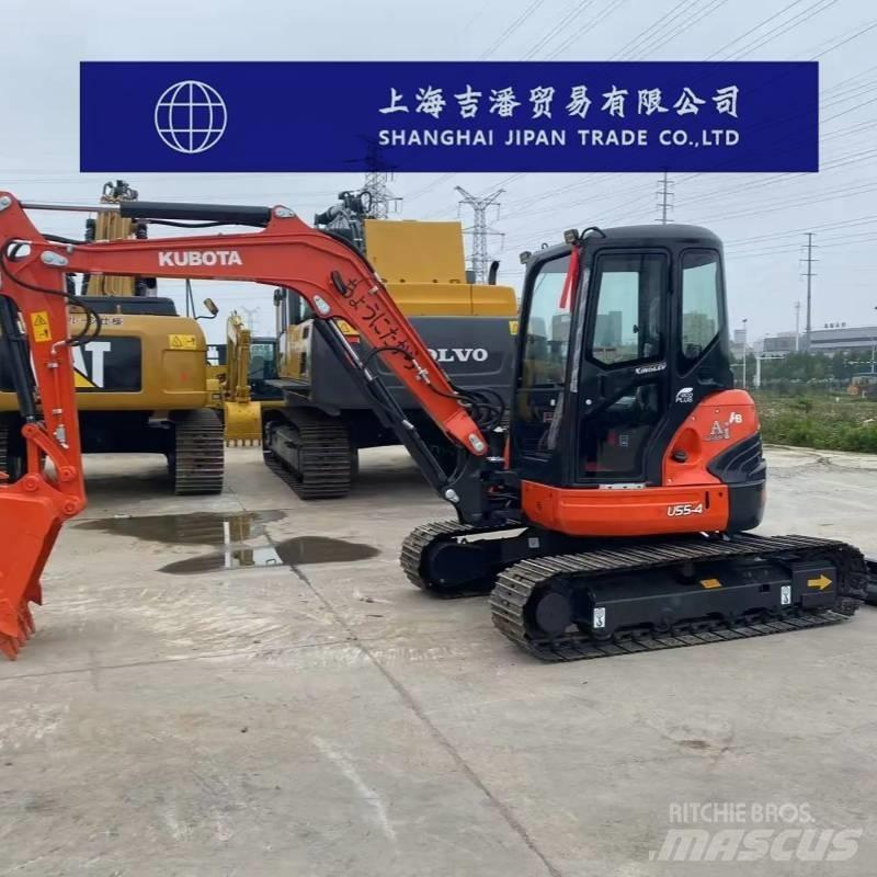 Kubota U 55-4 Mini bagri <7t