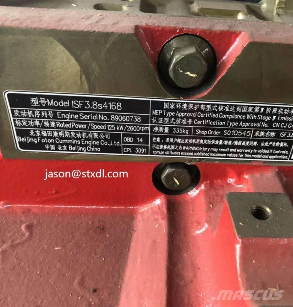 Cummins ISF3.8s4168 Motorji