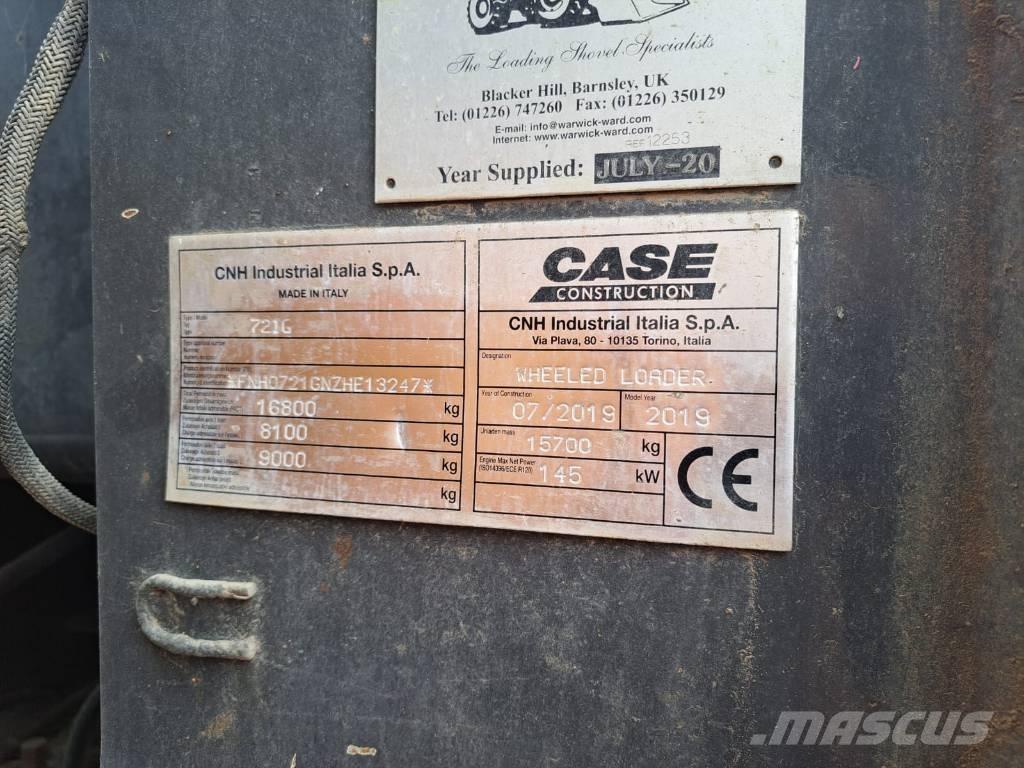CASE 721 G Kolesni nakladalci