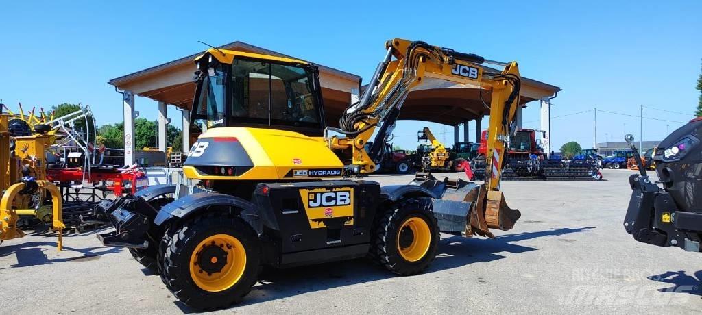 JCB Hydradig Bagri na kolesih