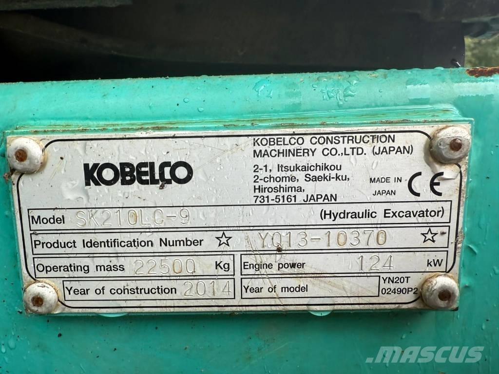 Kobelco SK 210 LC-9 Bagri goseničarji