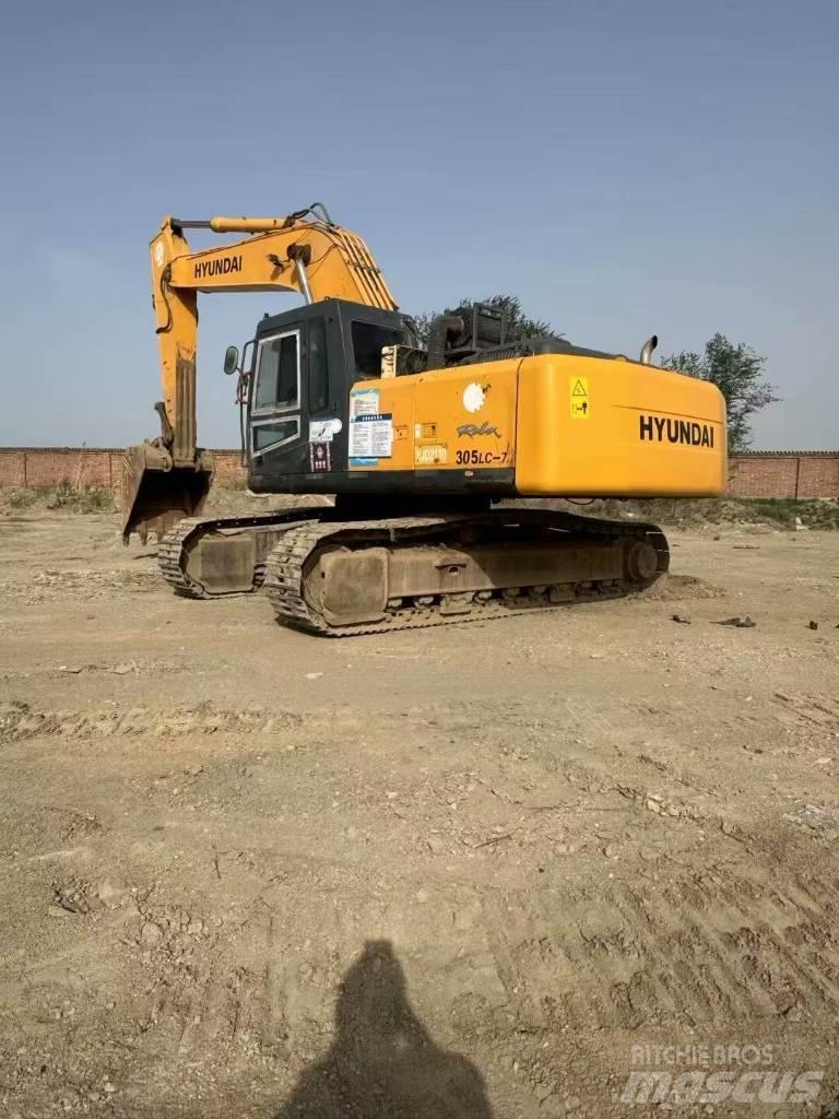Hyundai R305lc-7 Bagri goseničarji