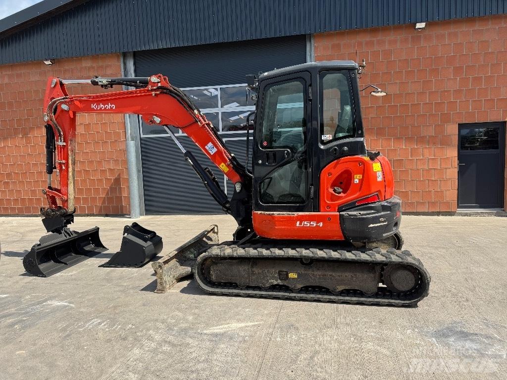 Kubota U 55-4 Mini bagri <7t