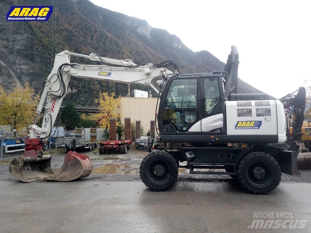 Hitachi ZX 140 W-6 Bagri na kolesih
