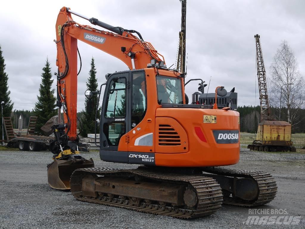 Doosan DX 140 LCR-5 Bagri goseničarji