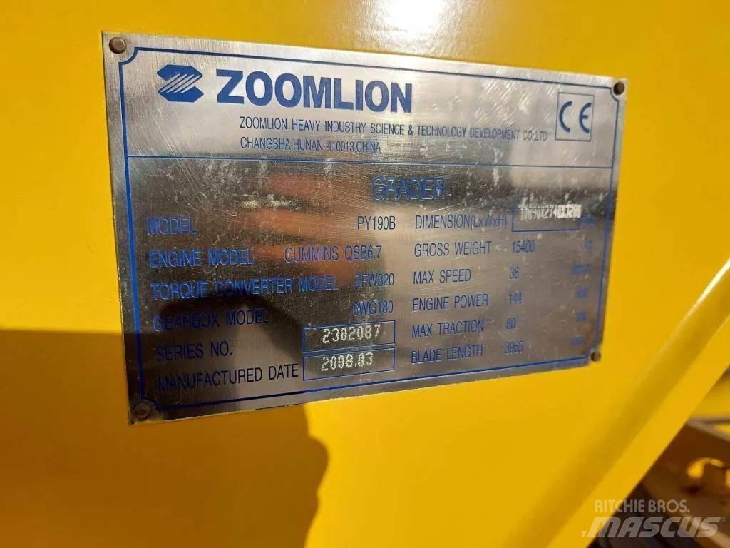 Zoomlion PY190B Grederji