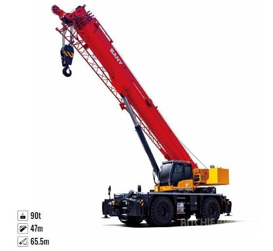 Sany SRE900 / 90 tons Rabljeni žerjavi za vsak teren