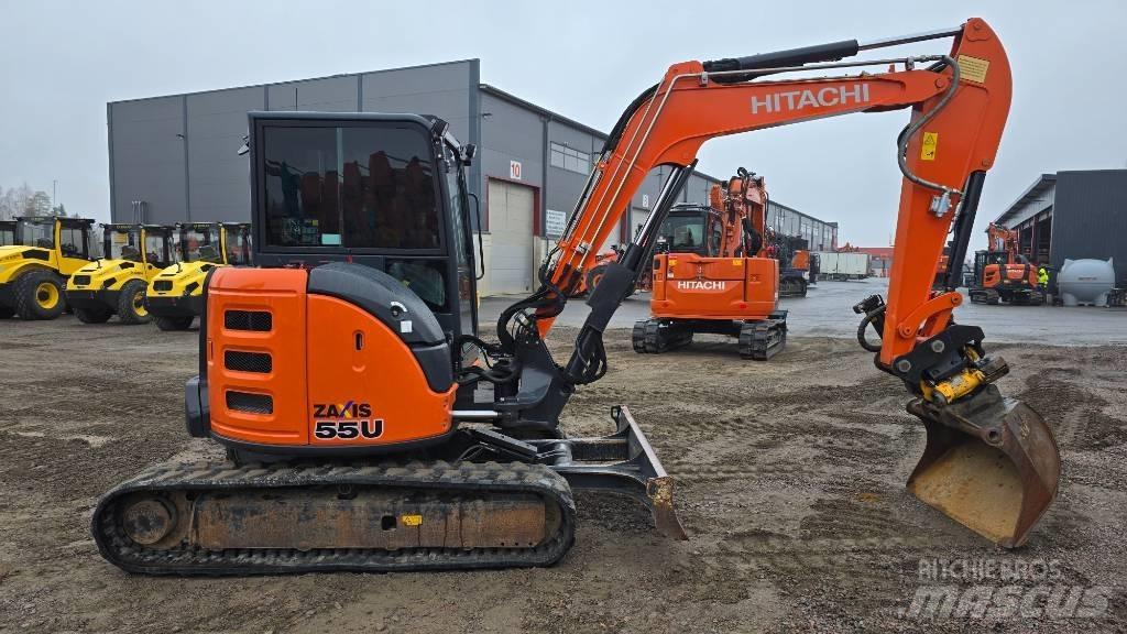 Hitachi ZX55-5A CLR Mini bagri <7t
