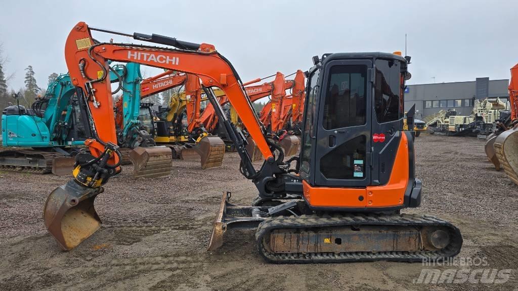 Hitachi ZX55-5A CLR Mini bagri <7t